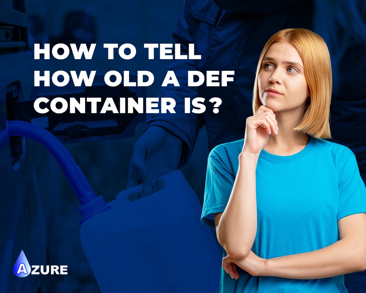 Diesel Exhaust Fluid has oil, so how can you tell how old a container is? The age of the container is stamped on the label inside. Usually, it is on the front of the box near the bottom. 
 
#DEF #dieselexhaustfluid #Azure #AzureChemical #adblue #dieselengines #ageofcontainer