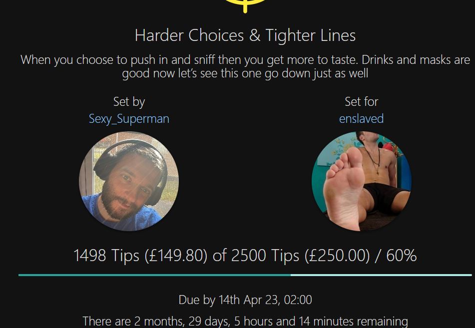 enslaved2serve's tweet photo. https://t.co/4Y6lGCukBx can everyone please give him 1 little tip👆 thank you everyone 👍
Don't tell him I have asked: he would kill me &amp; 
I have targets to complete!  thank you🙏
#findom  #cashMasters #cashcocks 👍 
@OwnedFags 
    
#cashraping  #slave domination #submission https://t.co/lTsOQUZk7Z