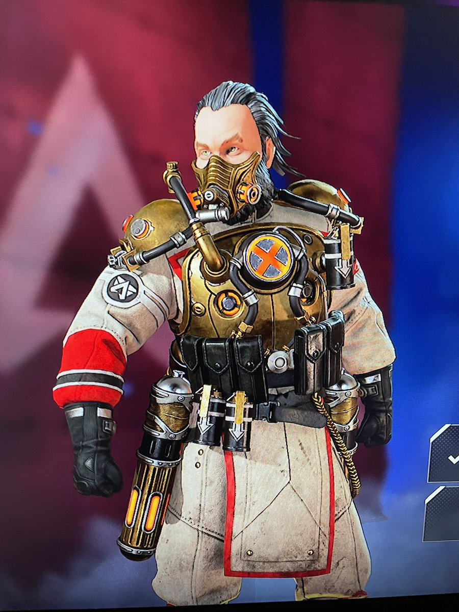 NiklasRadcliffe's tweet photo. Wait what happened to my skin @PlayApex lol #ApexLegends https://t.co/it3GvIcBnf
