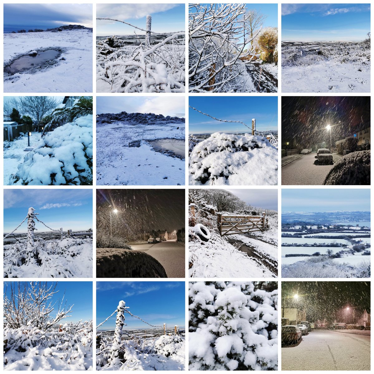 Official_WXUK's tweet photo. One week ago tonight #CornwallSnow https://t.co/uMPv4sPhA7