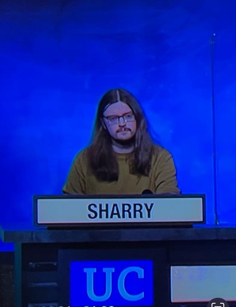 Dentil Dexter from The Fast Show on University Challenge this evening 😳 youtu.be/0DwVGpWnCrg