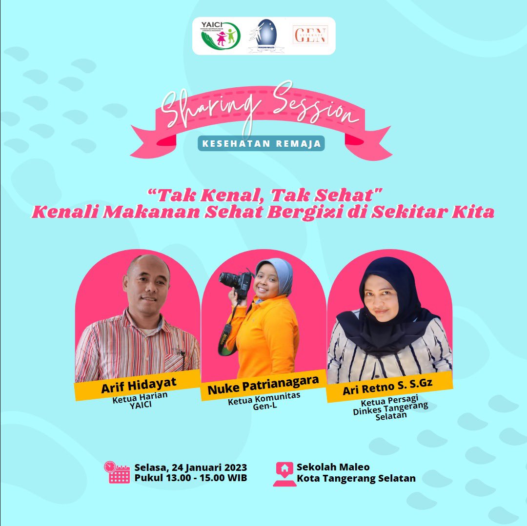 Selasa Kita Bercerita (SEKATA), kami Gen Literate kerjasama dengan @SahabatYAICI_ID dan Sekolah Maleo mengadakan acara Literasi Gizi dalam rangka memperingati Hari Gizi Nasional yg jatuh pada tanggal 25 Januari
#Jangansalahsusu
#Proteinhewanicegahstanting
#Harigizinasional