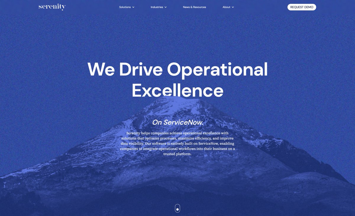serenityehs's tweet photo. Introducing our new brand and company name: Serenity

https://t.co/ssVPkaqySf

#ServiceNow @ServiceNow https://t.co/wGDsGTbaC2