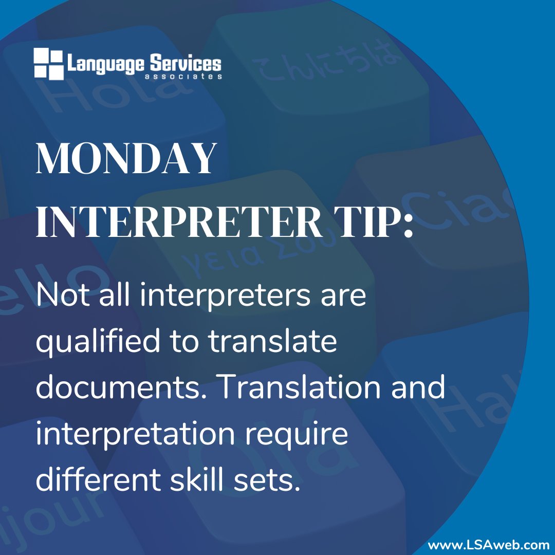 LSAWeb's tweet image. Want to know more about the differences? Read all about it: ow.ly/LqFW50MyjPR

#InterpreterTip #TipsForClients #Interpreter #WorkingWithanInterpreter #LSATips #LSAInterpreterTips