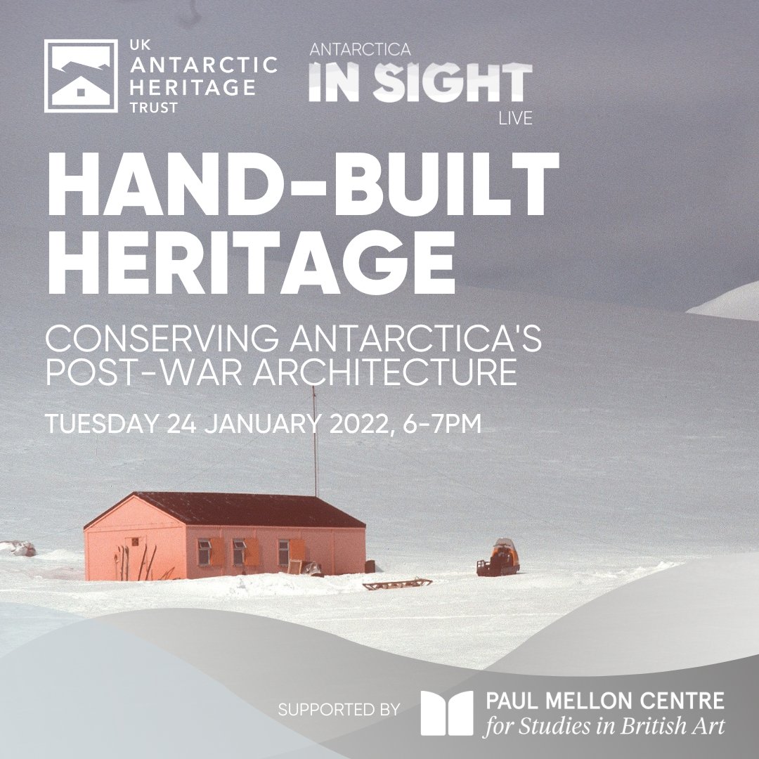 Join us tomorrow night and hear the stories behind some of Antarctica's historic architectural gems. 

Book your free ticket: eventbrite.co.uk/e/antarctica-i…

#antarcticainsight