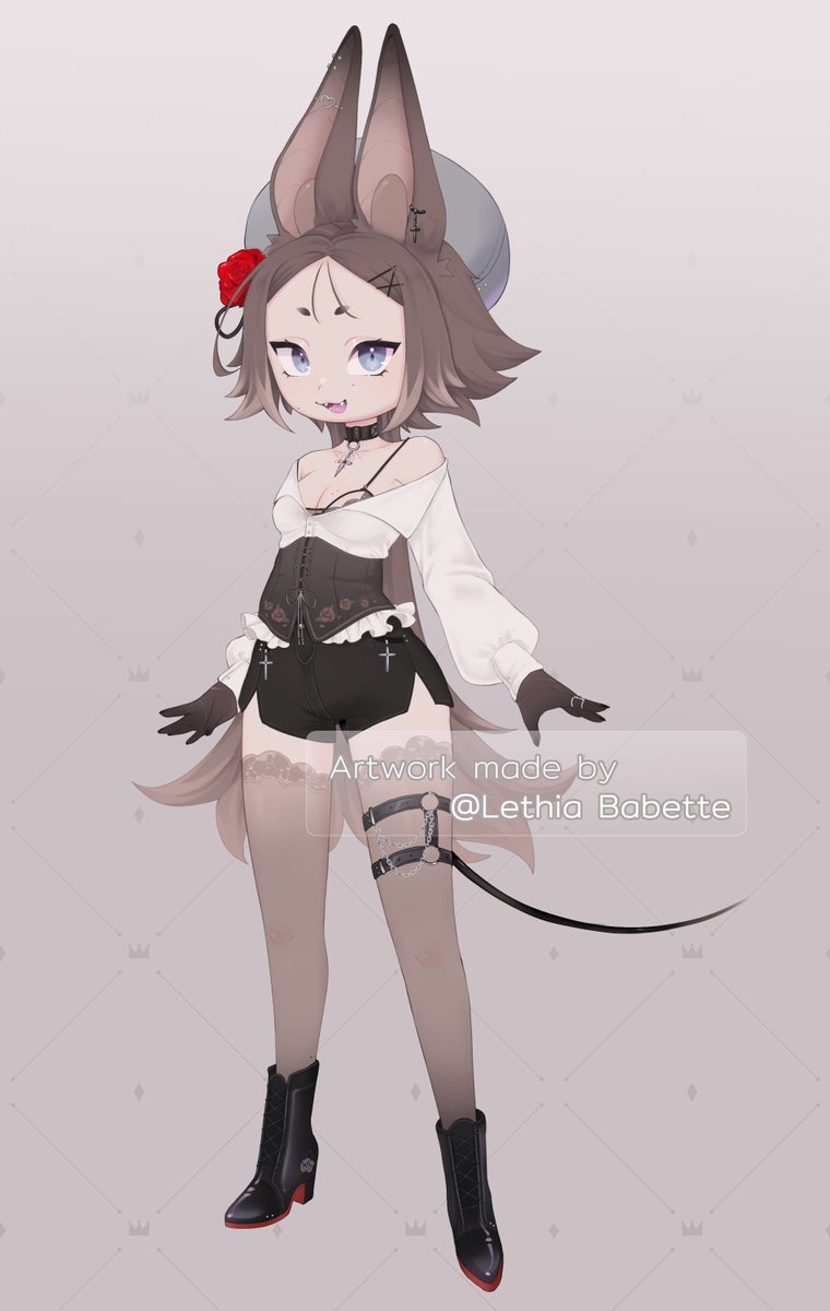 LethiaBabette's tweet photo. 𓆩𝐋𝐞𝐭𝐡𝐢𝐚 𝐁𝐚𝐛𝐞𝐭𝐭𝐞𓆪 
ちゃいろい  コウモリ ∙ King of Dracky
Brown Bat〵Vampire  ✞  from the 16th century | Vtuber

🎨ꜰᴀɴᴀʀᴛ ᴛᴀɢ: ⌠ #LettiART ⌡
 ⤹ #LethiaBabette | #VTuberUprising | #Battuber

     ⋯⋯ ୨୧ ⋯⋯
⇩   ʟɪɴᴋꜱ ʙᴇʟᴏᴡ   ⇩ https://t.co/3Zi3O7EM4y