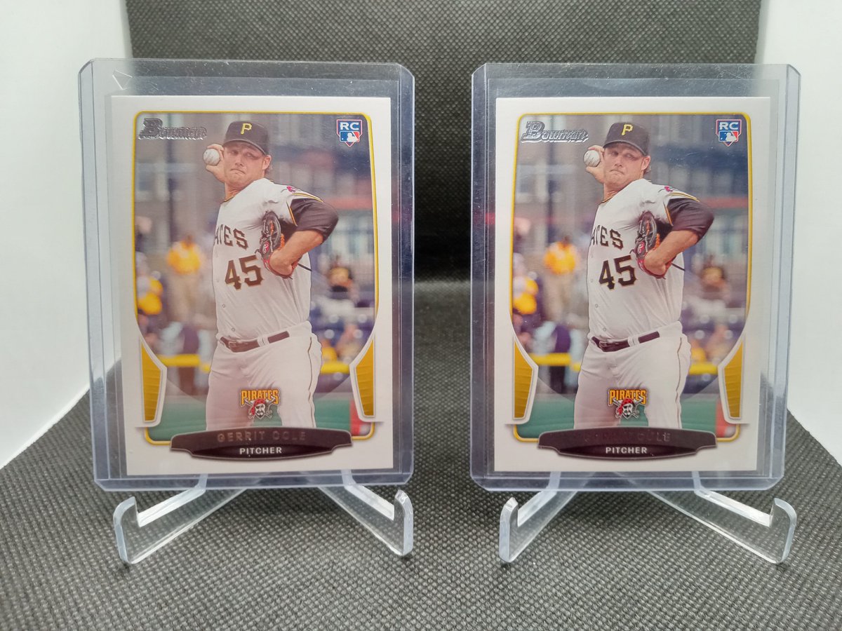 RT @TonysCards: Gerrit Cole RCs $5 each
@sports_sell @Zondlo_John11 #thehobby https://t.co/FqtQrzrSum