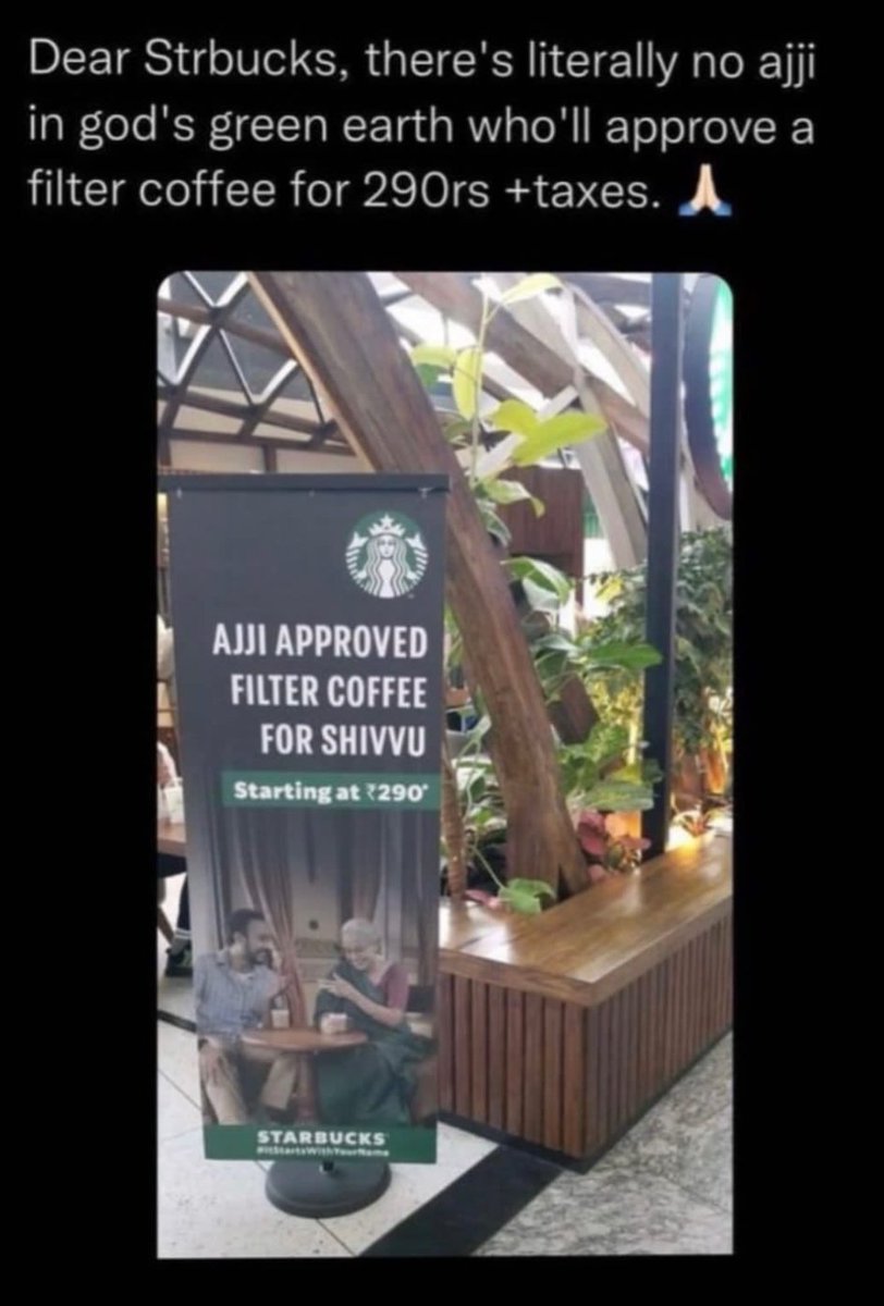 Mugdhach16's tweet photo. And while at it, @starbucks please reconsider your "Turmeric Latte"🙏 https://t.co/JmuTN20zc1