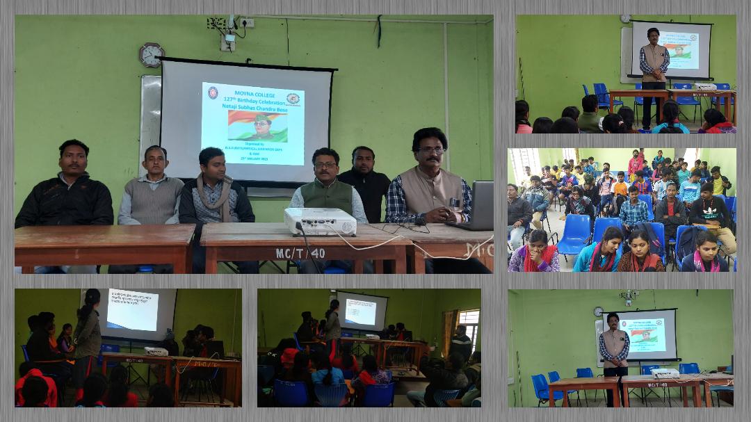 MoynaNss's tweet image. #QuizeCompetition on the occasion of 127th birth anniversary of Netaji Subhas Chandra Bose
#NSSUnit
#MoynaCollege
@ianuragthakur
@NisithPramanik 
@pankajsinghips 
@YASMinistry 
@_NSSIndia 
@rdnss_kolkata 
@VidyasagarNSS 
@dblab_endophyte