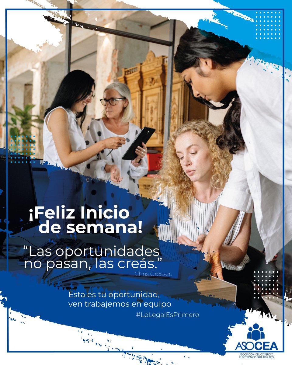 Asoceacol's tweet photo. 🫱🏻🫲🏽 Con ASOCEA tendrás siempre todas las oportunidades para su empresa y todo el talento humano en ella.
Si aún no haces parte de la asociación te invitamos a conocernos y asociarse
📲 https://t.co/7gqvJRICDF
#iniciodesemana #asociate #asociacionwebcam #asocea #GranHermano https://t.co/hX3A0Mjhan