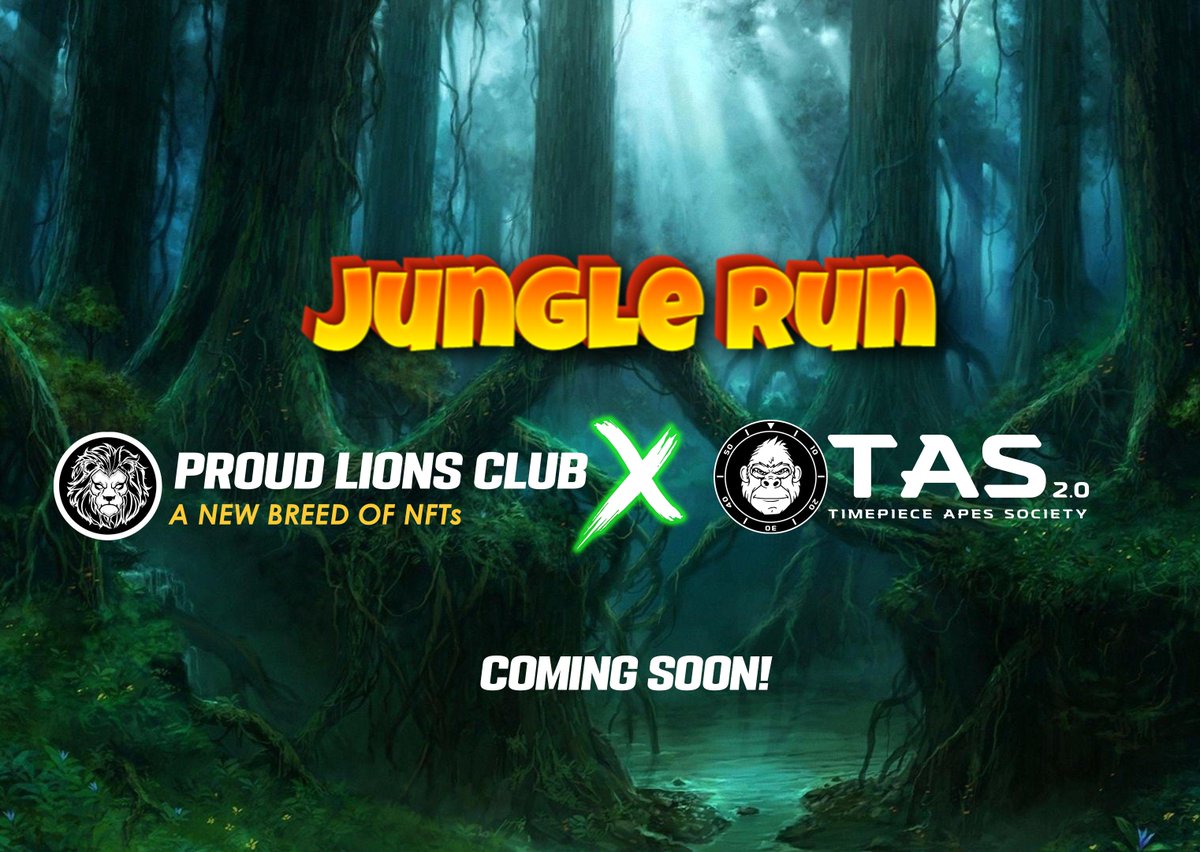 TimepieceApes2's tweet photo. TAS is proud to announce for our GEN2 we have got something epic setup already!

The @proudlionsclub have done us a solid in hooking us up with this amazing opportunity!! 

Want to know more about it? 
Set your reminder here!
https://t.co/SIqPfJ062R
#NFTGaming #PLC #TAS2.0 https://t.co/FP0kgrxGoP