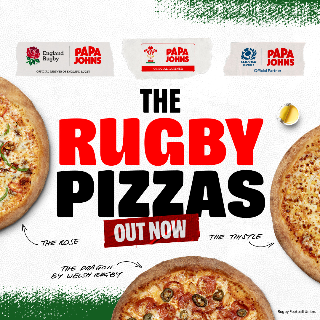Papa Johns UK on Twitter "Our Nations Pizzas officially launch today
