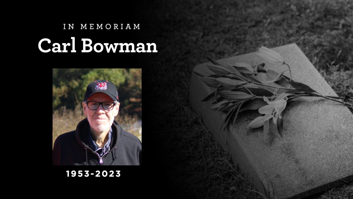 CrothersvilleD's tweet photo. It is with great sadness we announce the passing of Coach Carl Bowman. Our condolences go out to Coach Marc Bowman, Lacey, Ben and Carl's family and friends. https://t.co/3fC1WByL4s