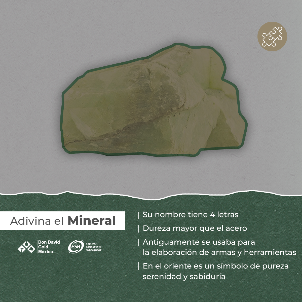 ¡Hora de activar la mente! ¿Lo lograste? Escribe en los comentarios ¡Listo! Mantén secreta la respuesta para que todos puedan participar.

#DDGM