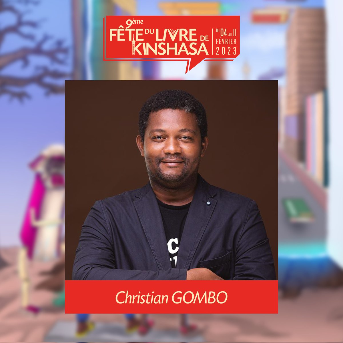 FeteLivre's tweet photo. #AuteursFDLK 
Ecrivain, éditeur (Miezi, Nzoi), libraire (LAESH), chercheur en économie et entrepreneur agricole. 
Son livre "Les Fables de Christian Gombo illustrées par Crebix Mozalisi" sorti aux éditions Nzoi, a été récompensé doublement au Mikanda awards 2017... https://t.co/AaFXxRcakg