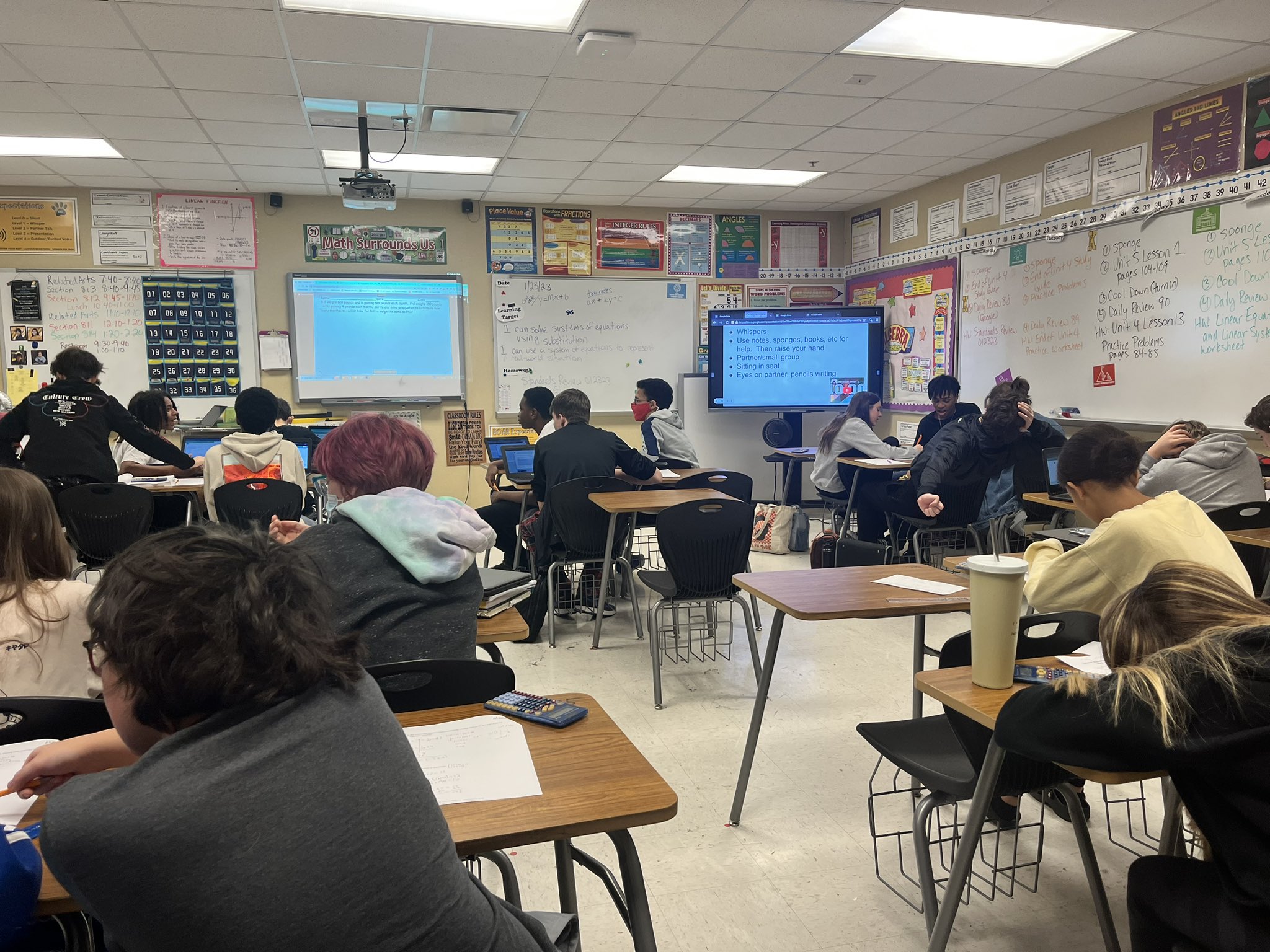 Kammerer Middle School on Twitter "Monday scenes from classrooms we