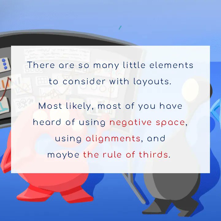 ATAScientist's tweet photo. What is more is to also play with how you draw the eye across the page – using lines to lead the eye across a page, using focal points to draw attention to a specific point on the page.
Read more: https://t.co/RpQviSjaKI
#scicomm #researchposter #conferenceposter #posterdesign https://t.co/w94guR4vjA