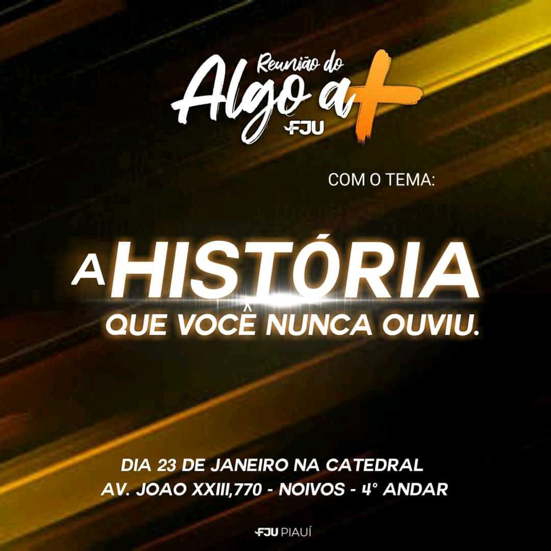 fjupiaui's tweet photo. Segunda-feira não é segunda-feira se não tiver ALGO A+, então participe hoje e venha descobrir mais sobre esse tema.🤩😁

#VemPraFJU #FJUPI #VemSerFeliz https://t.co/HRo5JirhdY