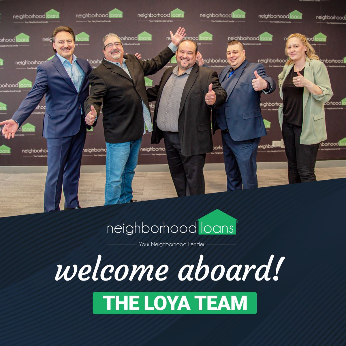 NBRLoans's tweet photo. We are excited to welcome The Loya Team to Neighborhood Loans! We wish you nothing but success on your journey, as we continue to grow and prosper in 2023 🥂🏡 https://t.co/C432EmjsnT