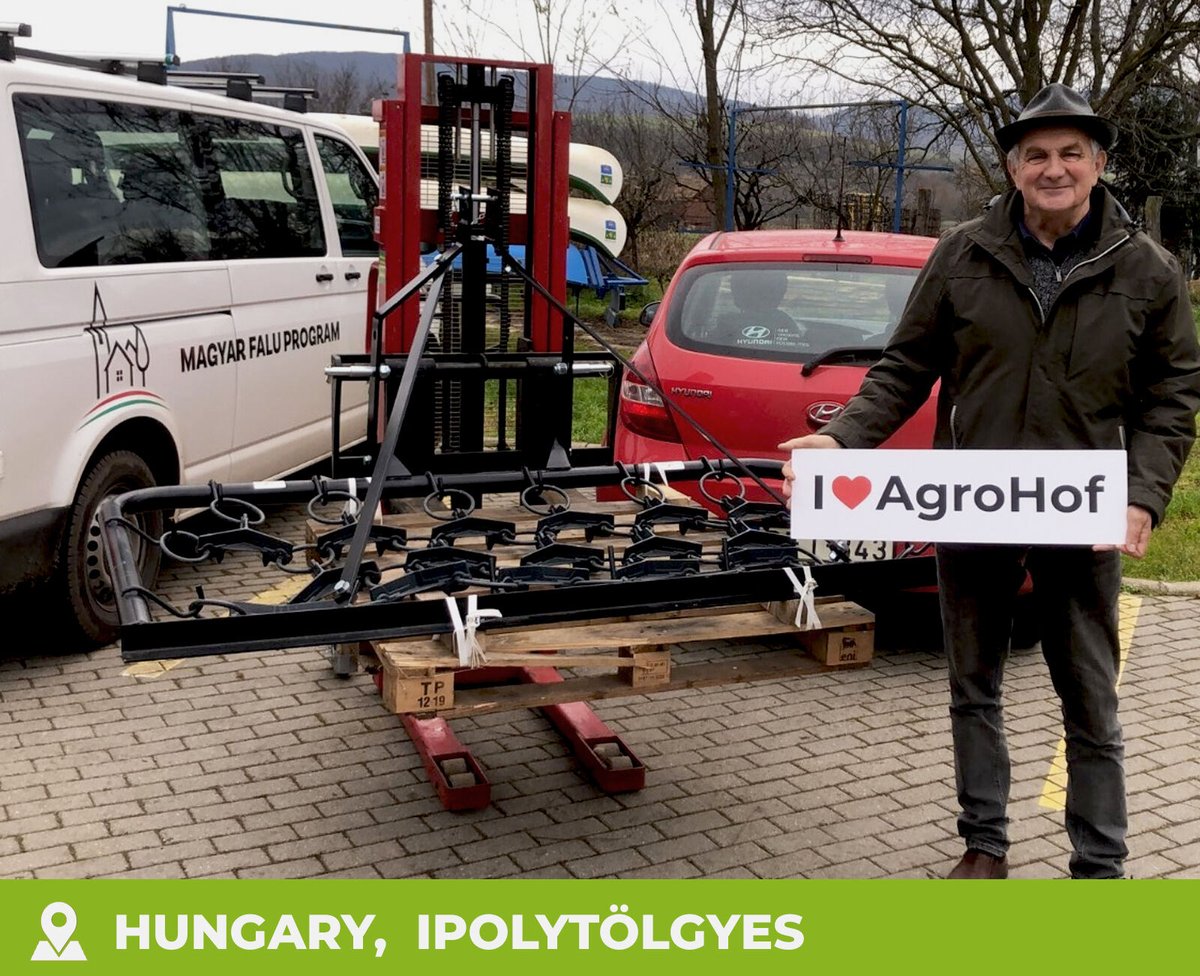 agrohof's tweet photo. 📣 The village of Ipolytölgyes is located in Pest county. Recently, a Zagroda 1055 pine trees found a new owner, which was delivered to the house to the delight of its new owner.

Thank you for choosing Agrohof!   

👉 If you are in need of similar excellent tools for your farm, https://t.co/Cpqv3IDzRj