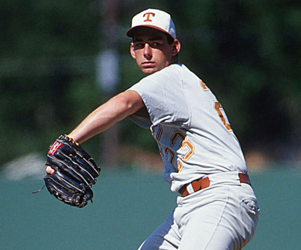 2ndLegends's tweet photo. Brooks Kieschnick - the original Shohei Ohtani!
College POY in 1993 when he won 16 games for the @TexasBaseball while also hitting .374 with 19 home runs!
Brooks won the Dick Howser award twice and is a member of the College Baseball Hall of Fame.
Longhorn Royalty! https://t.co/uMwauOrIP2