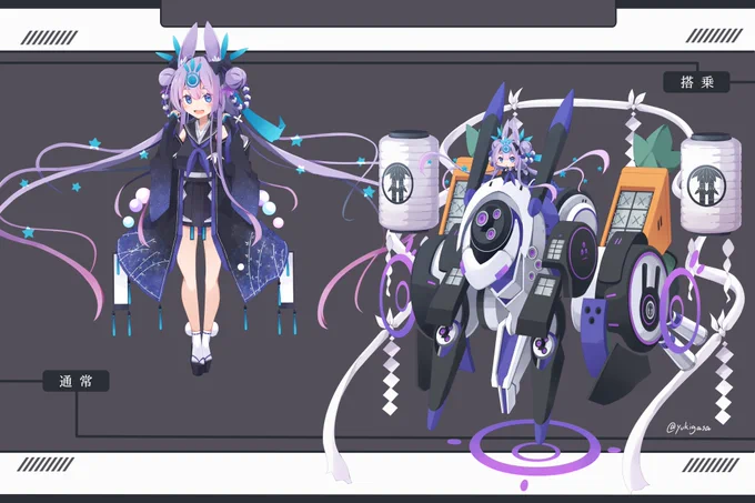 #オリキャラは性癖の見本市 Q.以下のオリキャラに共通する点をあげよ。A.可愛い。 