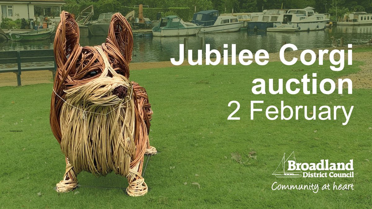 BroadlandDC's tweet image. The online corgi auction takes place on Thursday, 2 Feb at 10 am. This is your chance to own one of these fabulous hand-crafted willow corgis for your garden or business.  All proceeds to @nelsonsjourney. Find out more at:  ow.ly/Tsc450Msvcm