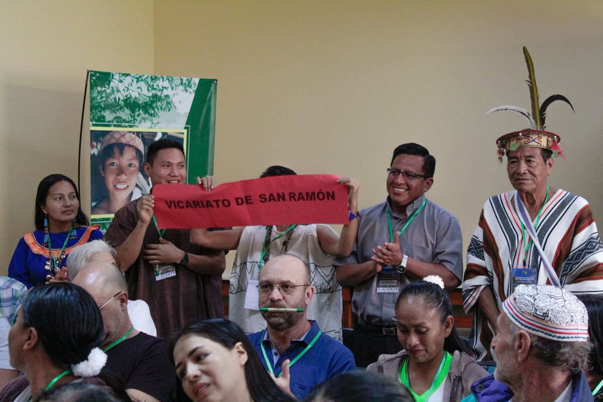CaaapPeru's tweet photo. 🟢 Desde el #CAAAP, compartimos el inicio del "Encuentro de Misioneros de la Amazonía Peruana: A la luz del Sínodo Amazónico". Participan más de 90 misioneros de los ocho vicariatos de la #Amazonía del #Perú. https://t.co/kojzUB8fu2