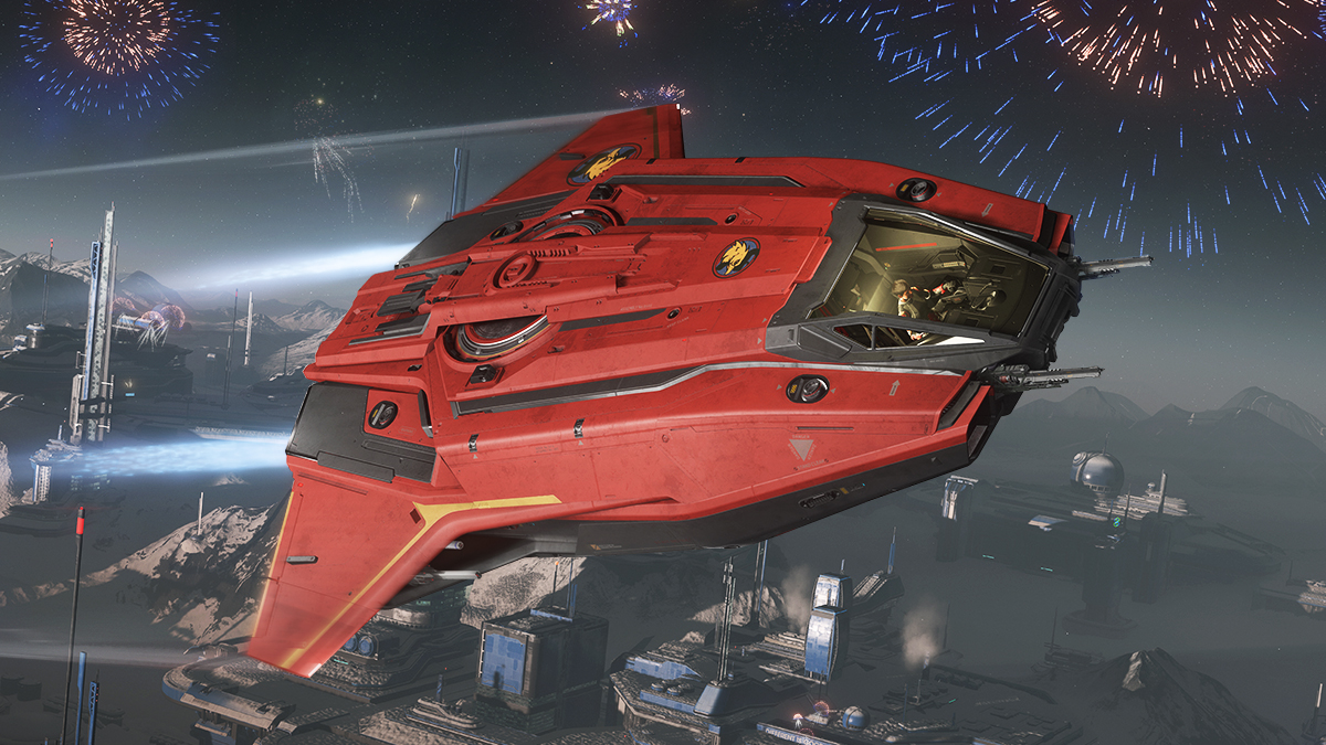 RobertsSpaceInd's tweet photo. Start your Star Citizen journey with fortune and prosperity when you join the 'verse with the newly discounted C8X Pisces, which includes our 2953 "Year of the Rooster" paint.

Select Your Starter Pack: https://t.co/lByXwWh6Ao https://t.co/xWMQ7tQYT5