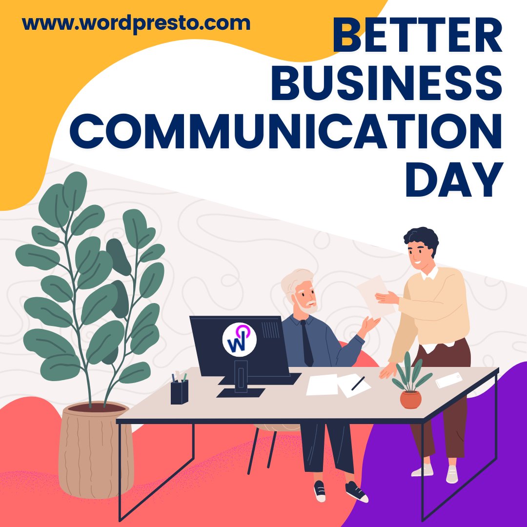 WordPresto_'s tweet image. In the business world, communication is key! With WordPresto, your website is tailored specifically for your product or service, allowing customers to find what they need quickly and efficiently. 

#wordpresto #websitecreator #websitedesigning #webdesign #online #digitalmarketing