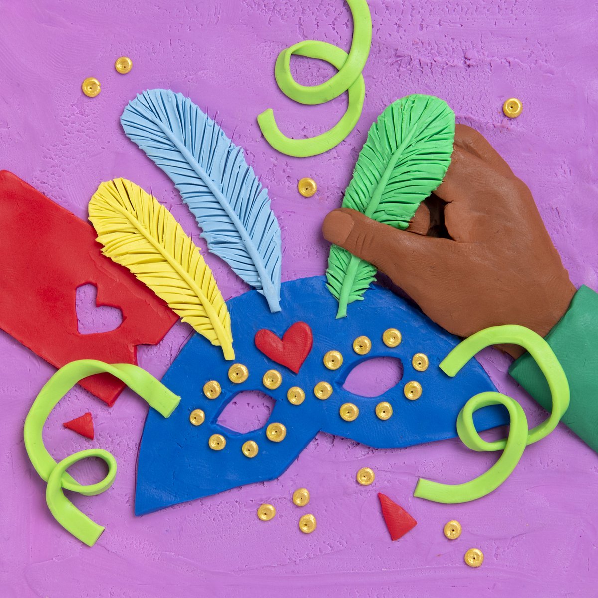 #Literacy tip of the day: Make a craft of traditional designs. Research traditional designs of your culture and replicate them in the form of a craft. Be as creative as possible! <a href="/barbreidart/">Barbara Reid</a> #FLD2023 #FamilyLiteracyDay