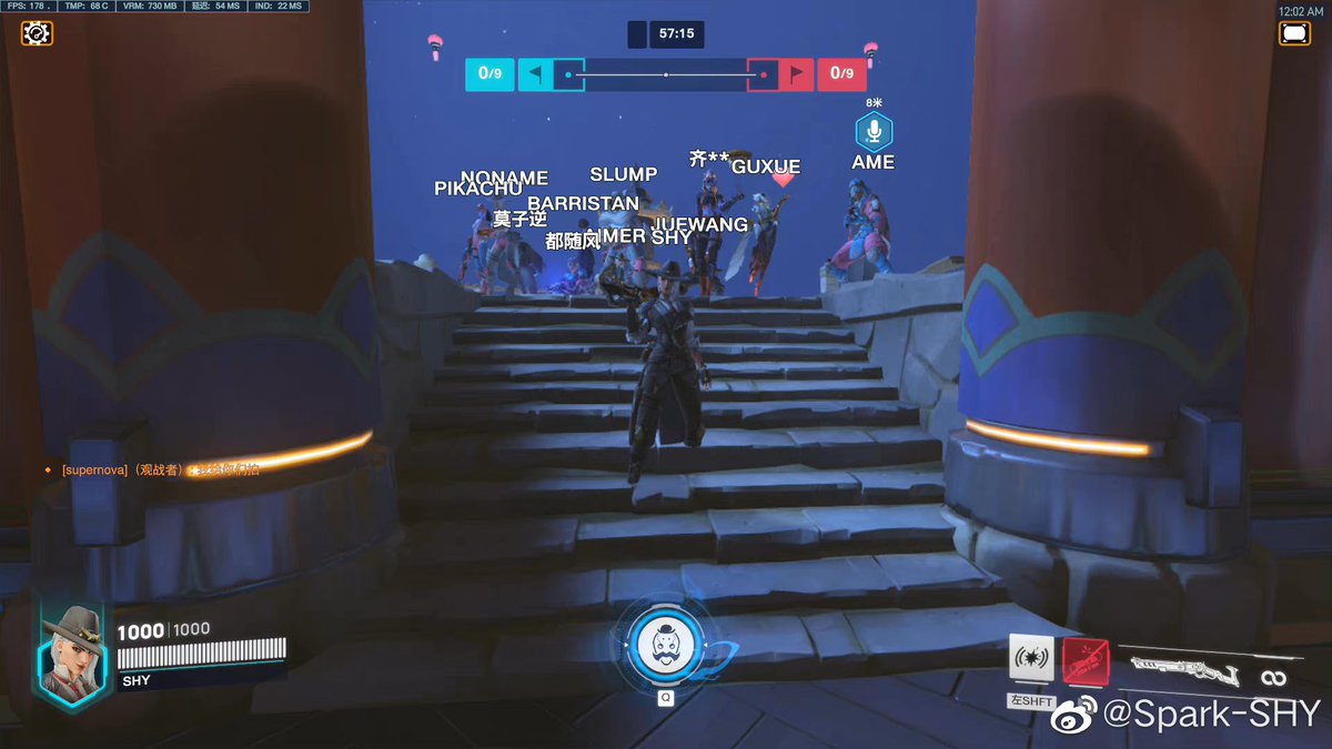 CDHuntersFacts's tweet photo. Shy: The story still continues… 

(Shy attached pictures of him and his friends doing an Overwatch photoshoot before the servers went offline.) https://t.co/OBYwuyGCre