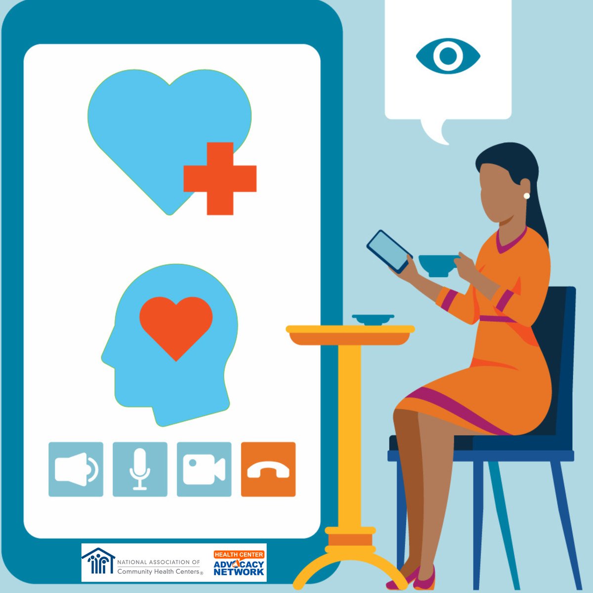 Who broke down barriers to care during the pandemic, ramping up online visits, wellness checks, and access to behavioral health services? We did! Your Community Health Center. Advancing equity. Changing lives. #ValueCHCs