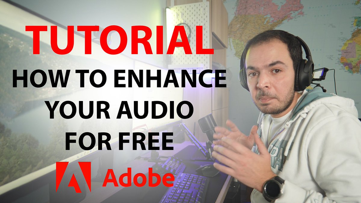 I highly appreciate if you subscribe to my channel #tipsandtricks
#audioenhancement #noisereduction #adobe @Adobe
youtu.be/cbqyj9qYUqo