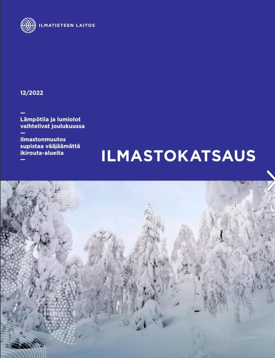Ilmastokatsaus.fi on 23.1.2023  julkaissut ensimmäistä kertaa #Policy #Brief:in. Siinä tiivistetään #ikiroudan sulamiseen liittyvät kysymykset ja kiteytetään avainviestit #arktiselle politiikalle. Kirjoittajat <a href="/SYKEinfo/">Suomen ympäristökeskus</a> ja <a href="/IlmaTiede/">Ilmatieteen laitos</a>.