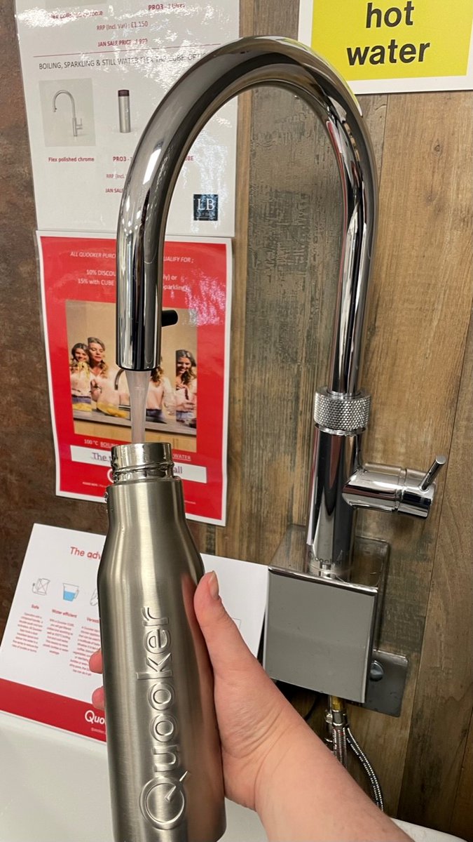 lilybainbath's tweet photo. Quooker was the very first boiling-water tap in the world. Inventions like the high-vacuum insulated tank, the all-in-one taps Quooker Fusion and Flex and the series of black boiling-water taps have brought about a revolution in the kitchen.
#Quooker #HotTap #EnergySave #LilyBain https://t.co/g5NIUMo6I0