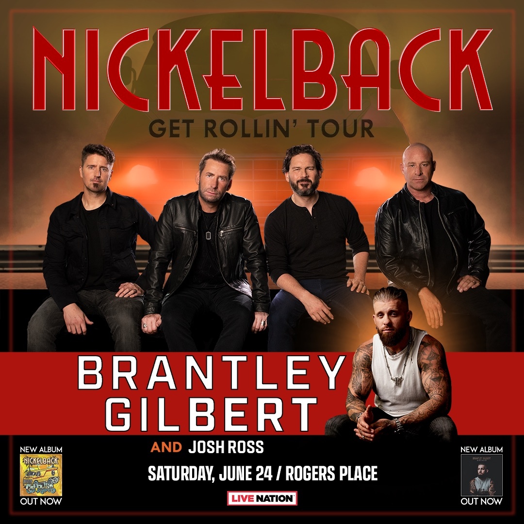 RogersPlace's tweet image. 🚨 CONTEST ALERT!! 🚨⁠
⁠
@Nickelback are headed to #RogersPlace on June 24 and we we're giving away a pair of tickets to the show!
⁠
⁠To enter:
1️⃣ Follow @RogersPlace ⁠
2⃣ Like this post⁠
3⃣ Tag who you would bring! ⁠
⁠
Winner will be picked Friday at 12PM!