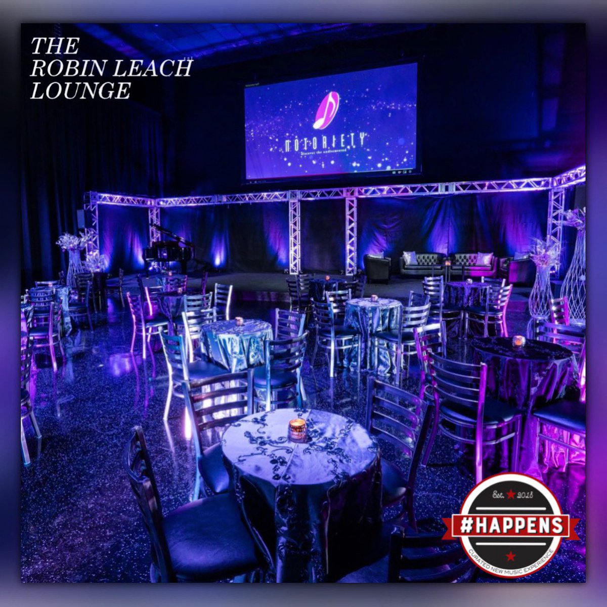 Join us on Thursday, 2/23, and Friday, 2/24, at 10 am for brunch, panels, and more at The Robin Leach Lounge in NOTORIETY (@NotorietyLiveLV), a few blocks from our hotels on Fremont Street! #Happens2023