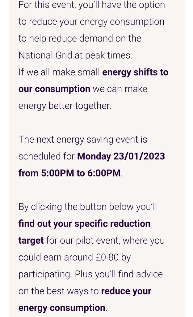 Just plunged our house into darkness and got the blankets out for the next hour. Can't be missing out on this potential saving. 🤷🏼‍♂️