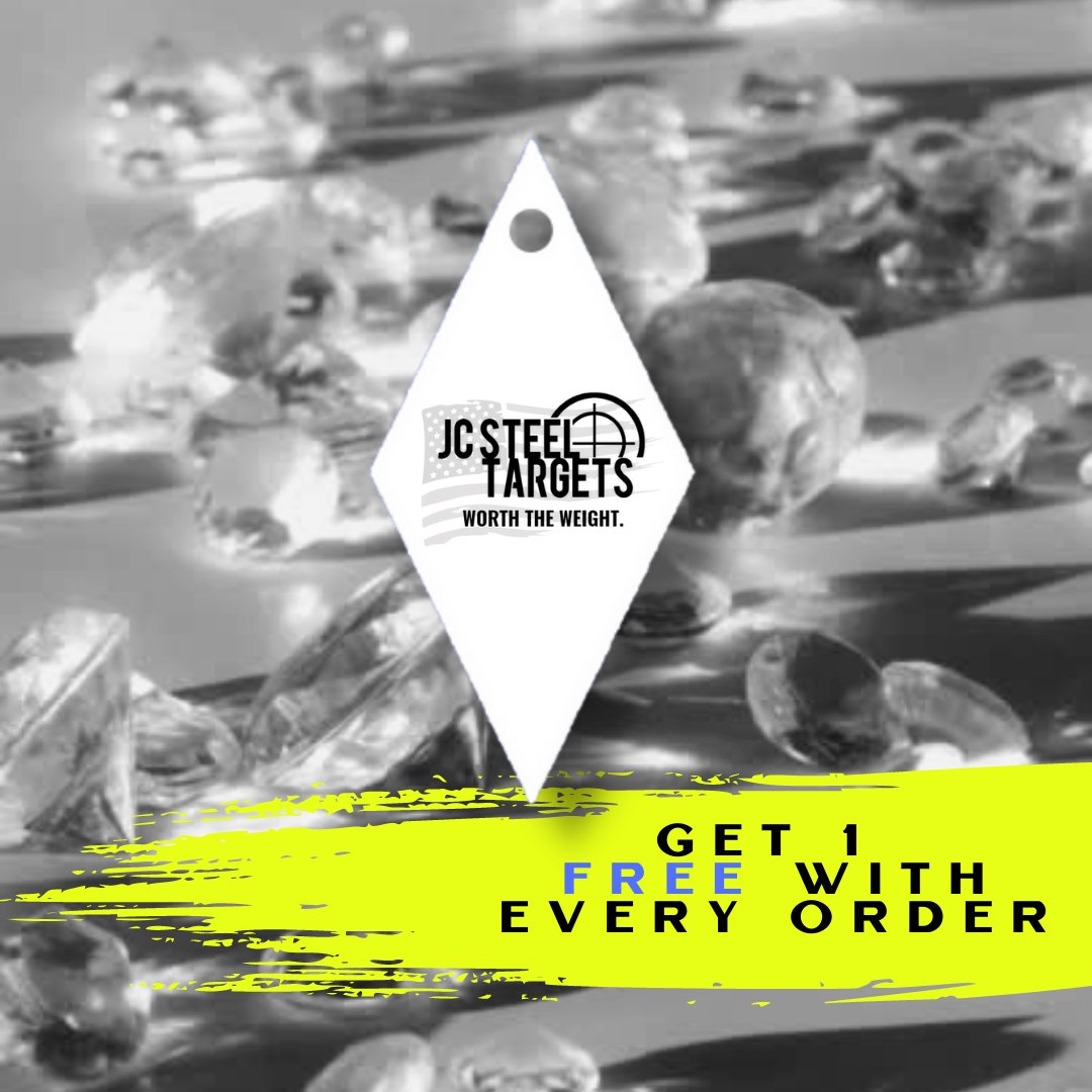 JCSteelTargets's tweet photo. FREE WITH EVERY ORDER!! Limited time ONLY. Shop Now 👇👇👇
https://t.co/h1l00ed5qY https://t.co/YDZd3vbjZx