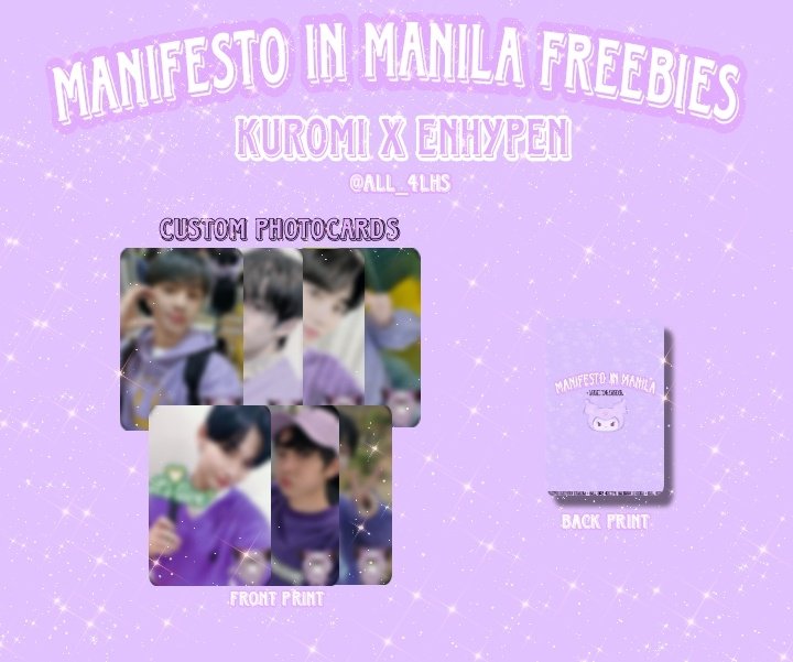 evanschapaguri's tweet photo. Hi! i'll be giving away stickers, and custom enha x kuromi-themed pc's during manifesto in Manila day 3!

-mbf, rt, like
-open for trades! send me a dm:)
- for donations, deets under the thread
-strictly 1:1
see you there:)

# enhypen enha concert freebies february 3 https://t.co/opo0GB5qdC