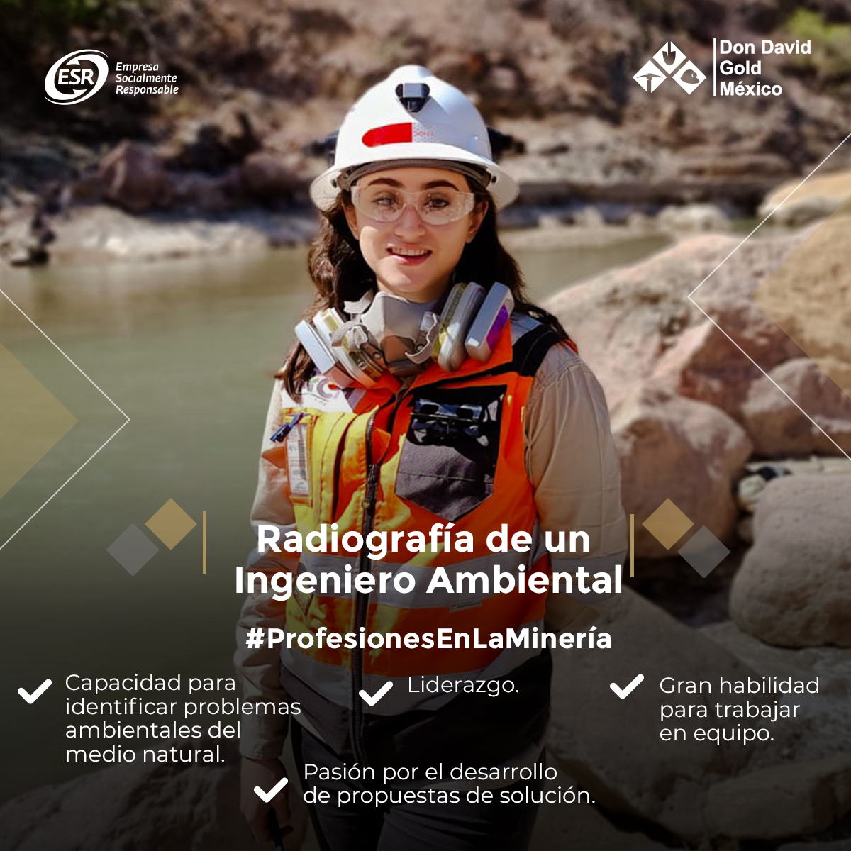 El buen desarrollo de la minería amerita el esfuerzo de distintas profesiones y actividades. ¿Te gustaría contarnos sobre tu profesión u oficio minero? Te leemos en los comentarios. 

#Minería #IngenieroAmbiental