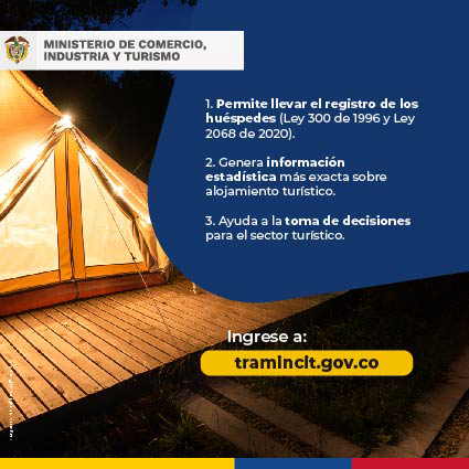 fonturcol's tweet photo. @mincomercio invita a los Prestadores de servicios de alojamiento turístico: si no cuenta con software de alojamiento para el registro de sus huéspedes, debe implementar en su totalidad la TRA a 24 de febrero de 2023. ¡Recuerde que es obligatorio! https://t.co/9tJ2MBMmi5. https://t.co/FDhxXUSnAp