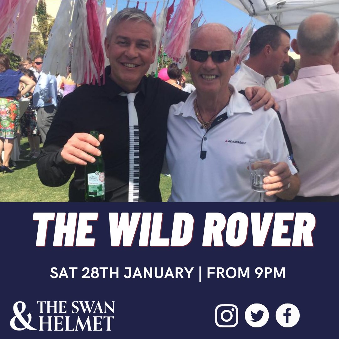 We've got a fantastic lineup this weekend at The Swan! 

On Friday, we have a brilliant Quiz Night 🔎in memory of Leo Donnelly 💚 £20 for teams of 4! 
On Saturday, we have the famous Wild Rover playing from 9 pm! 🕺💃 It's sure to be a great weekend!

#northamptonpubs #irishpub
