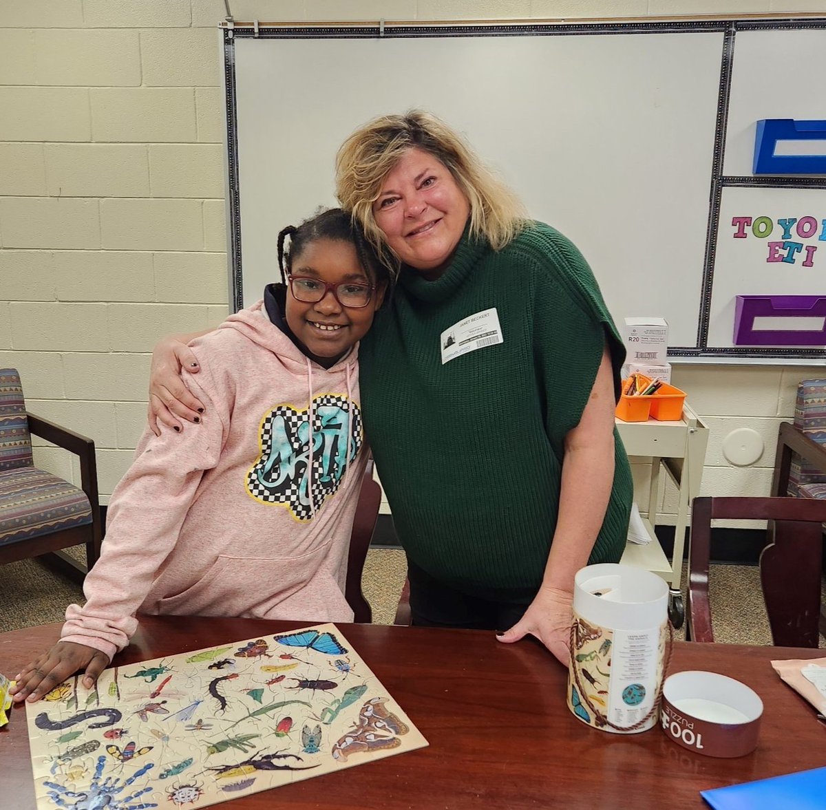 Did you know that January is #NationalMentoringMonth?  Janet Beckert is volunteering as a mentor through CIS at @WesterlyHillsAc.  Thank you, Janet! We are excited to have your warm and generous spirit supporting kids at Westerly Hills! #AllinforKids @CISNational @cisnc