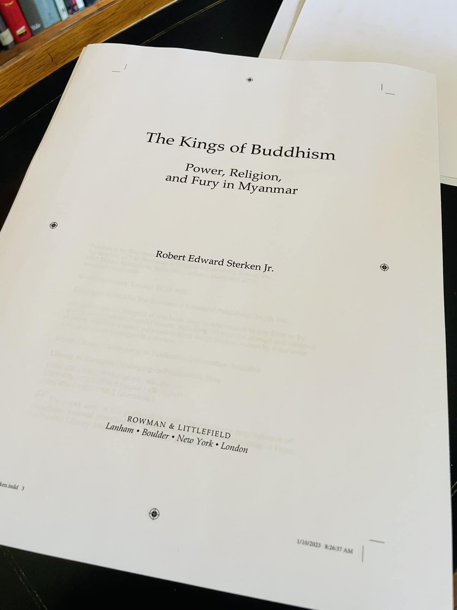 rsterken's tweet photo. Proofs (and cover) have arrived! #myanmar #WhatsHappeningInMyanmar @FortifyRights @matthewfsmith @benedictrogers @RLPGBooks https://t.co/mlPjz6tChr