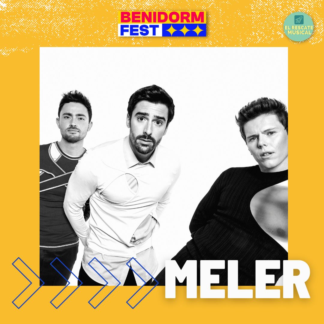 elrescateweb's tweet photo. El lunes se lleva mejor si hay una nueva entrevista del #BenidormFest2023, y no tenemos invitados mejores que... ¡@somosmeler! 💥

A las 20:00 estará disponible la entrevista en nuestro canal de YouTube 🚀 https://t.co/CM8BuYrO24