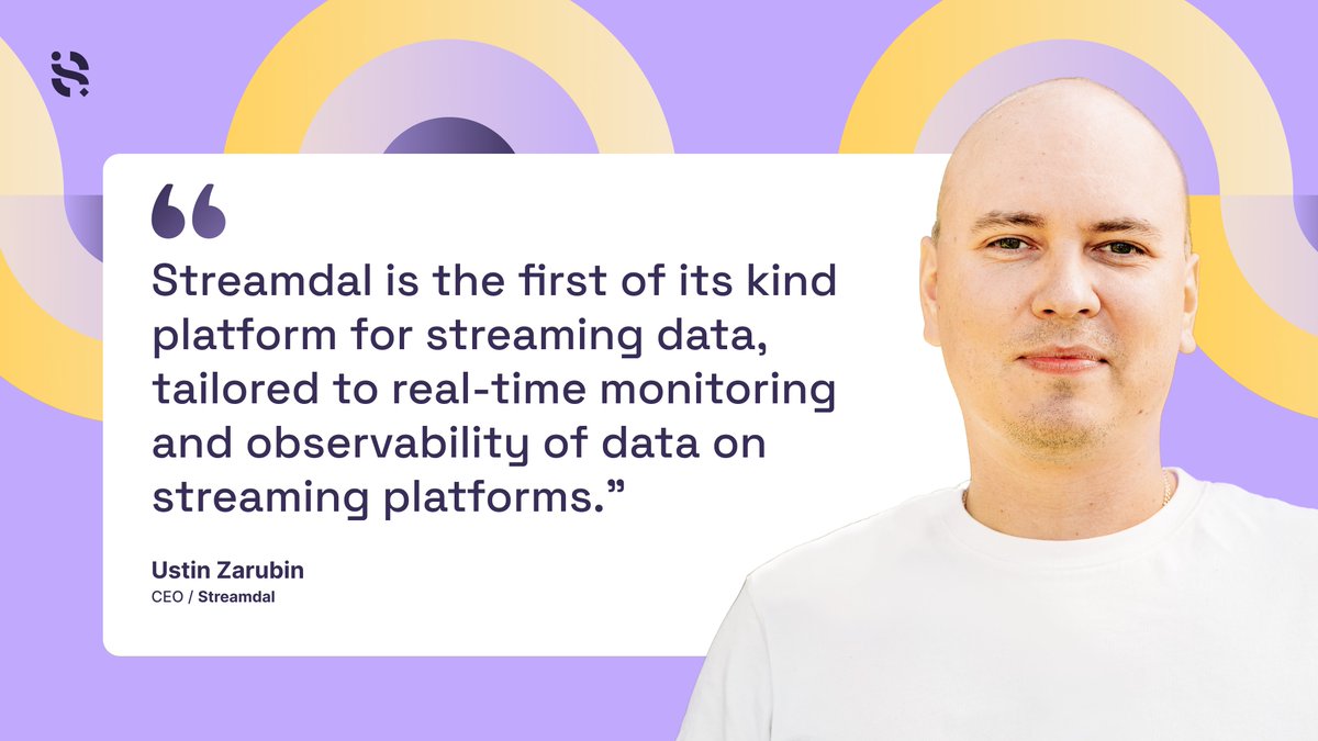 We are on a mission to level the playing field for #DataEngineers and #DataScientists working with streaming data and just getting started 💫

#StreamingData #RealTimeMonitoring #Observability #SDPM