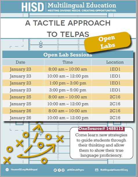 It's not too late to join @HISDMultiPrgms as we share strategies to help your students be successful on TELPAS.  Powerful information by <a href="/DanaPattersonML/">Dana Patterson</a> and <a href="/EBarbaML/">Elizabeth Barba</a> in providing effective 🛠️ for your 🧰!