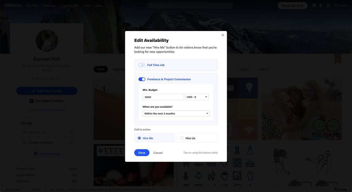 Behance on Twitter "To get started with Freelance Proposals, fill out